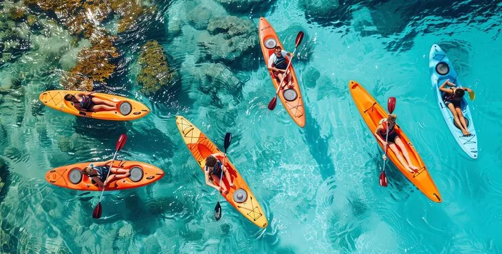 Kayaking at Cabo de Rama